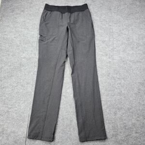 Title Nine Pants Womens 4 Gray Straight Leg Stretch Athletic Pocket Activewear